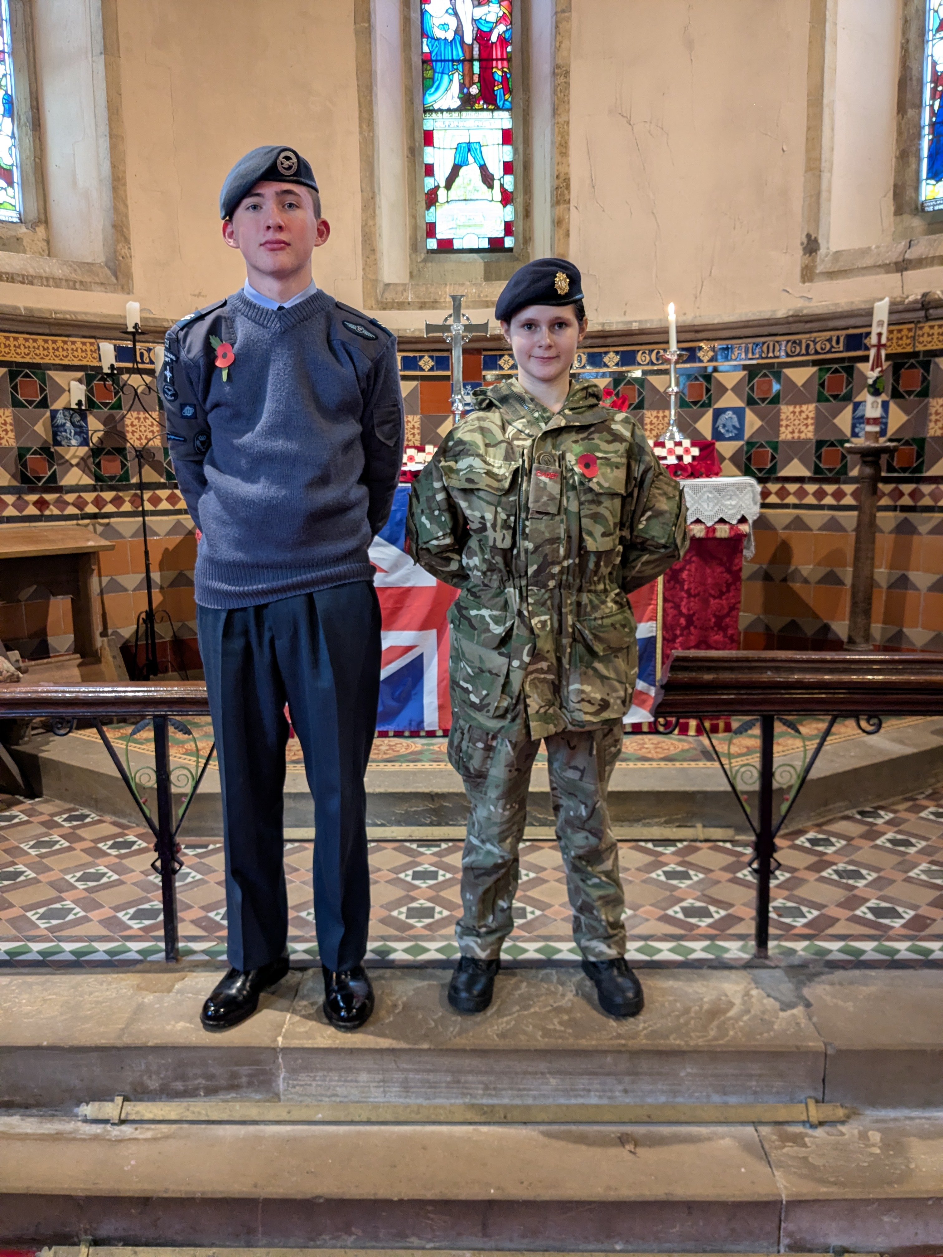 Cadets from ssrp academy 11th nov 2025